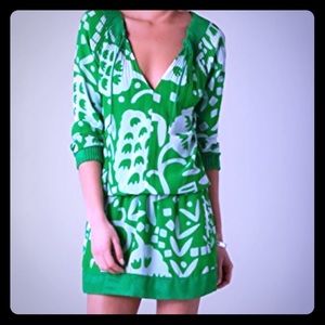 Diane Von Furstenberg “Mikino” Drop Waist Dress